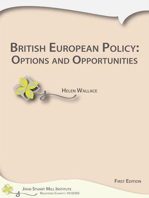 cover image of British European Policy